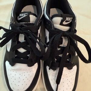 Nike Kids Black and White Sneakers